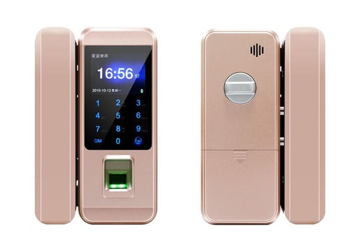 LK-8801 Fingerprint Glass Door Lock