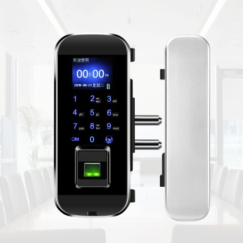 LK-1101 Fingerprint Glass Door Lock