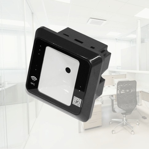 QR, MF and NFC Wiegand RS485 Reader