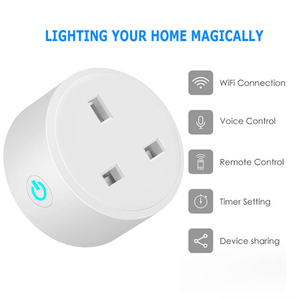 Smart WiFi Power Socket-ST100-UK-02