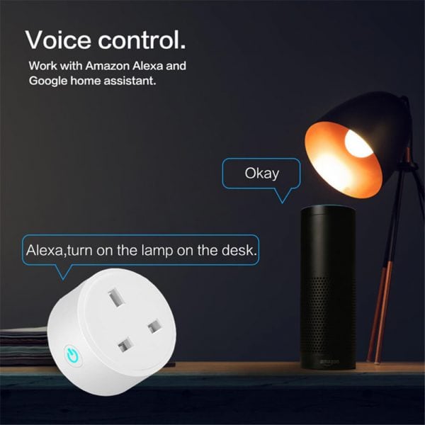 WiFi Power Socket-ST100-UK-08-Features-Voice Control