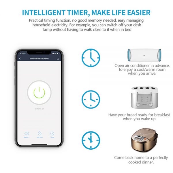 WiFi Power Socket-ST100-US-Features-05-Timer Function