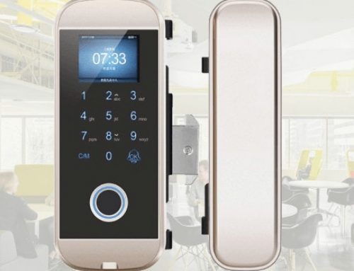 Smart Fingerprint Lock for Glass Door LK-1108-J