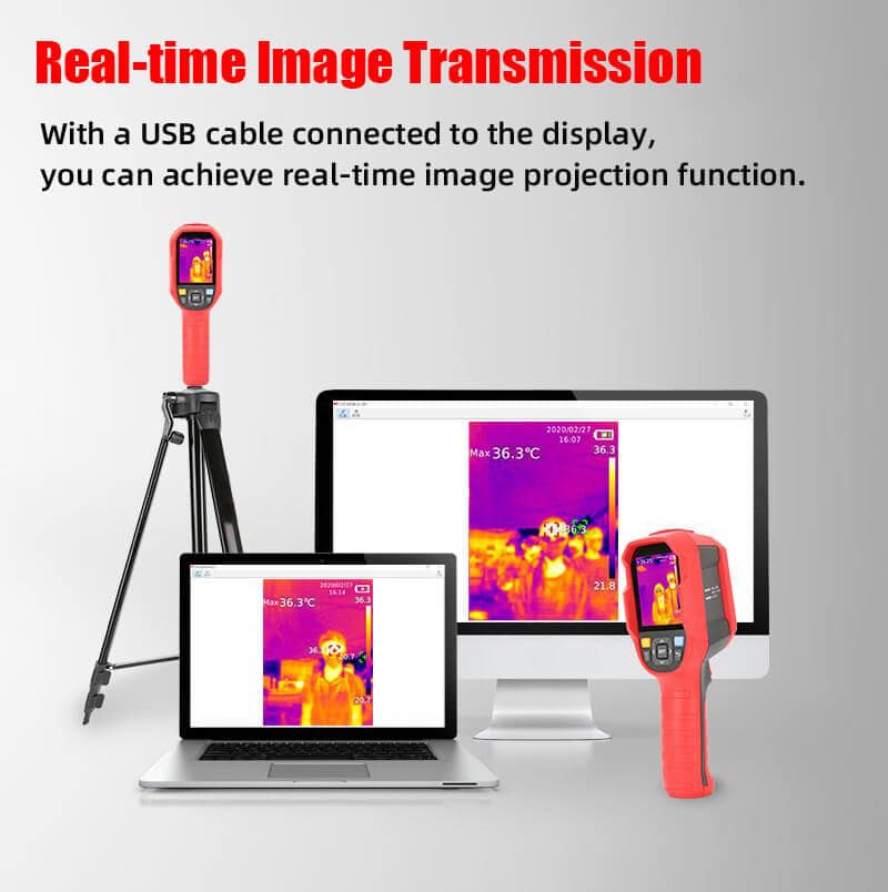 uti165K Thermal Imaging Thermometer-PC Monitoring