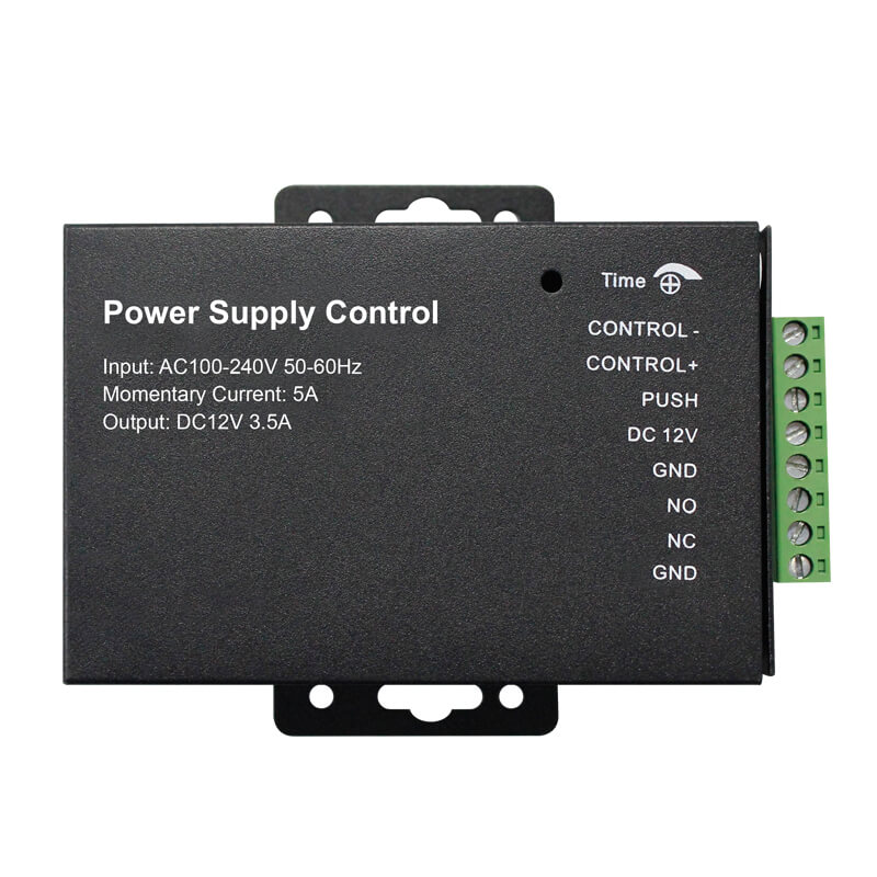 BSTUOKEY Realhelp Mini Access Control Power Supply Controller DC12V Output Current 50W Access Control System Delay Power Supply 