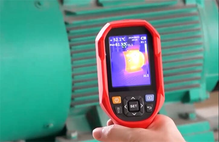 Thermal Imaging Application Motor Inspection