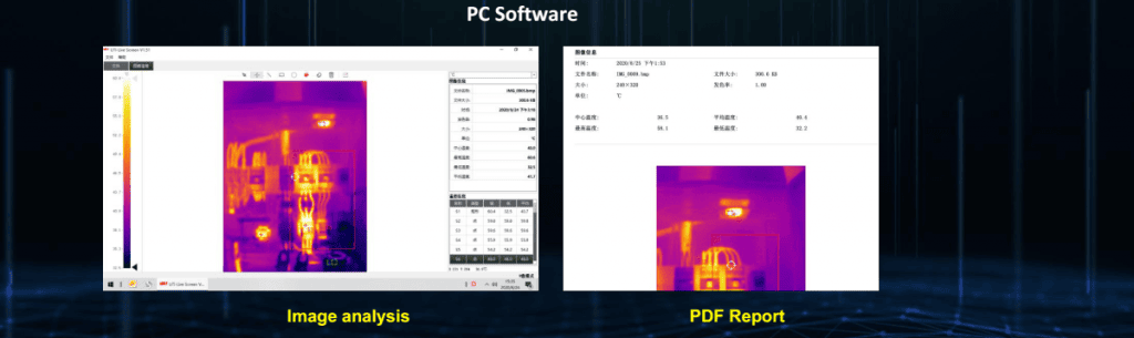 Thermal Imaging Camera PC Software Analysis
