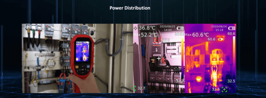 Thermal Imaging Camera Power Distribution Checking