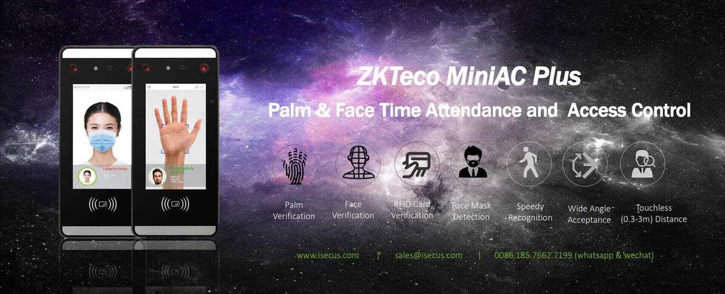 ZKTeco MiniAC Plus Banner-www.isecus.com