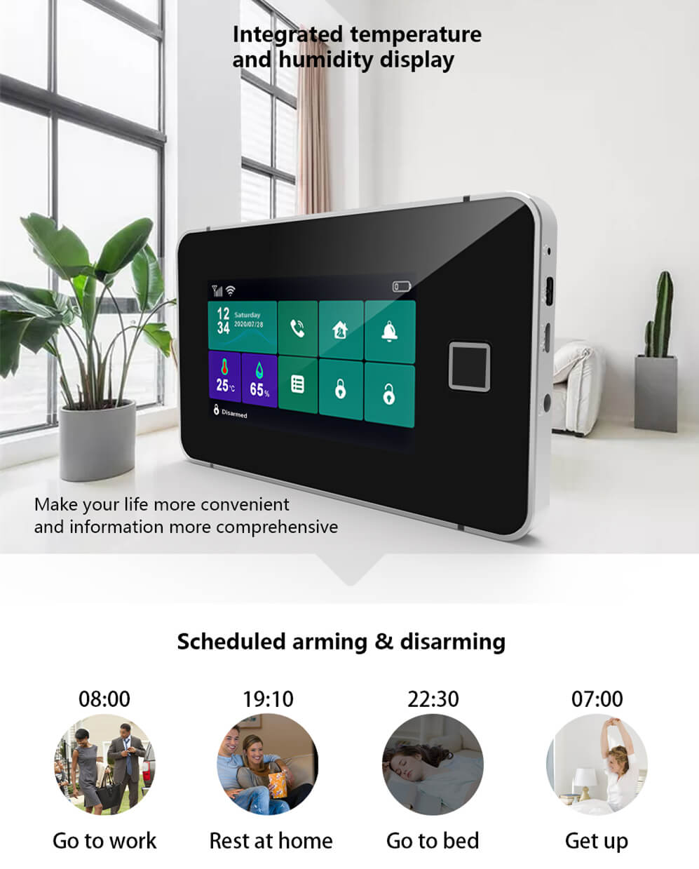 Touch Sreen WiFi Alarm System Kit-P3 Touch Sreen WiFi Alarm System Kit-P3