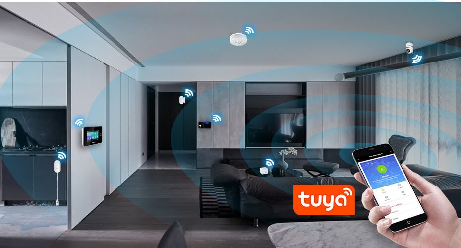 Tuya Smart WiFi Alarm System Kit G95-Marketing P2