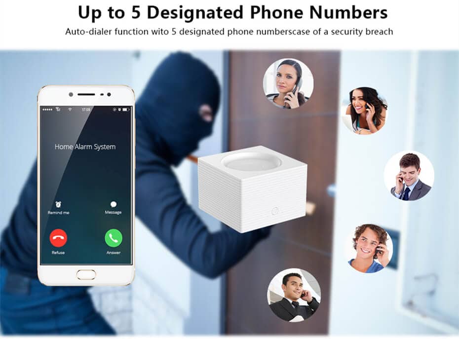 Tuya Smart WiFi Alarm System Kit G95-Marketing P7 Tuya Smart WiFi Alarm System Kit G95-Marketing P7