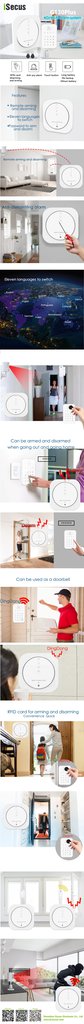 G100 WiFi and GSM Alarm Kit-P G100 WiFi and GSM Alarm Kit-P