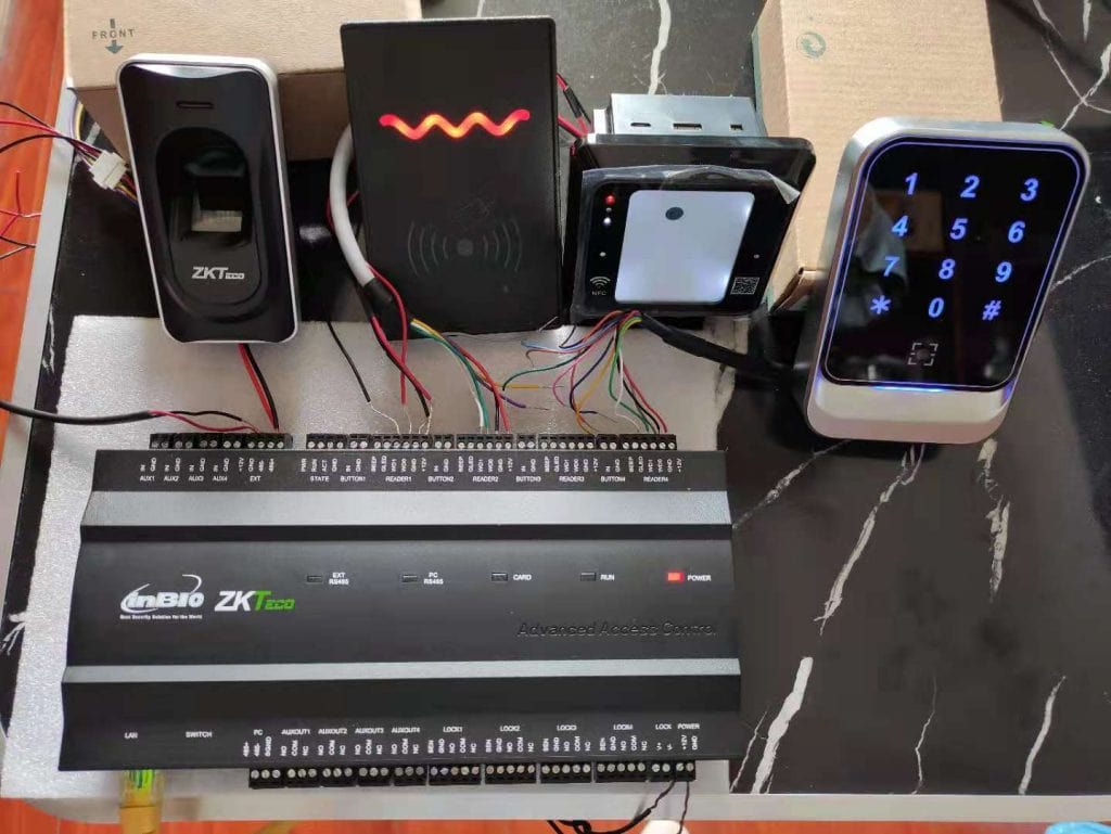 How to use QR500 QR Reader in ZKTeco Access Control System?