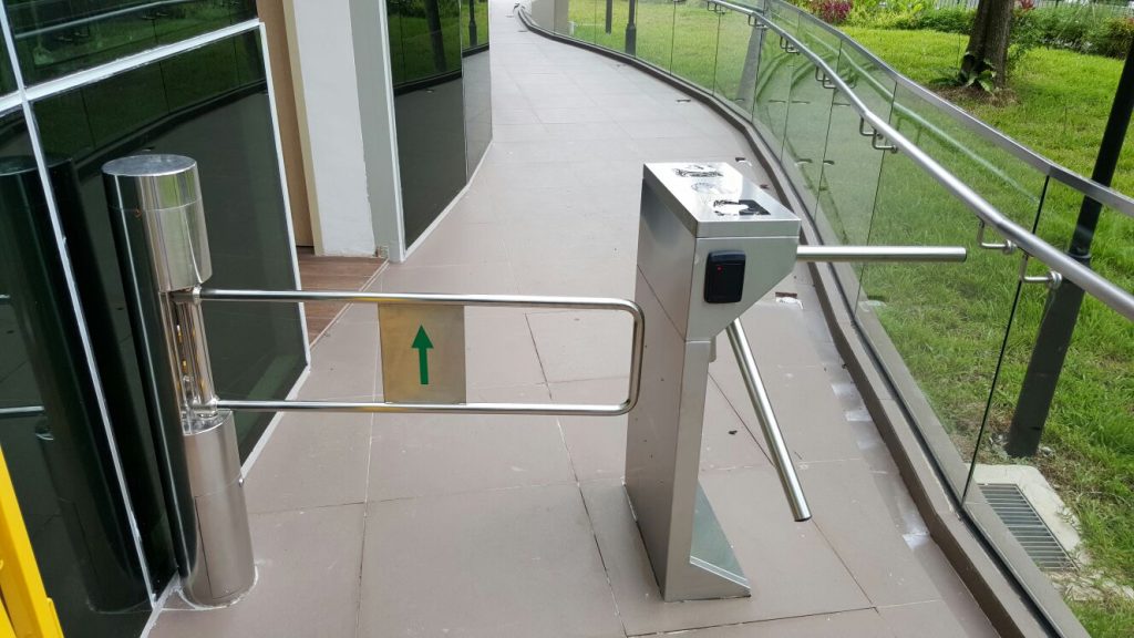 ST318 Swing Gate Turnstile Application