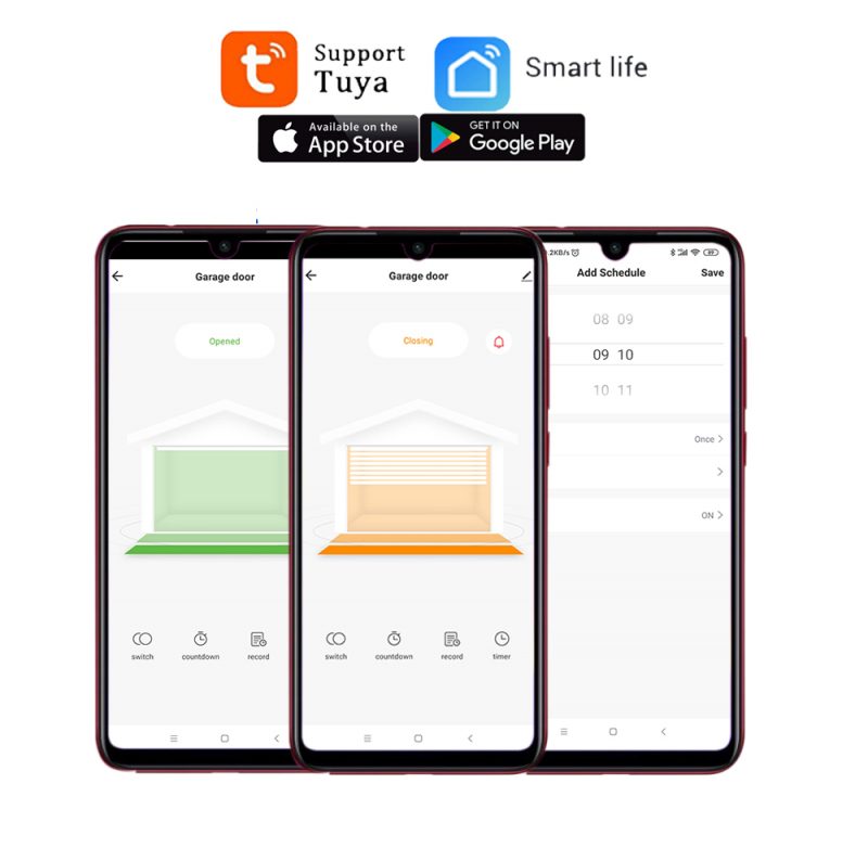 Smart WiFi Garage Control from iSecus-P6 Smart WiFi Garage Control from iSecus-P7