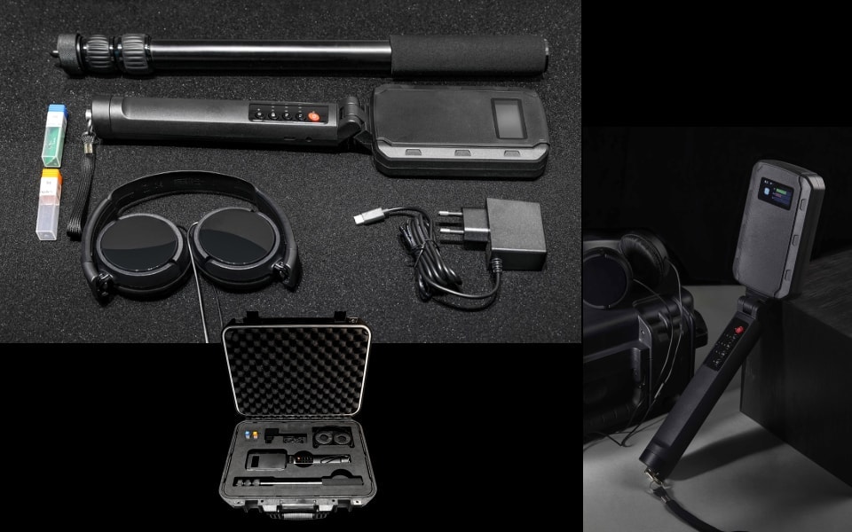 DT-820plus portable non-linear junction detector from isecus.com DT-820plus portable non-linear junction detector from isecus.com