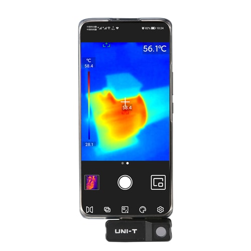 UTi120M Mobile Thermal Imager 120x90 Video Recording-P4