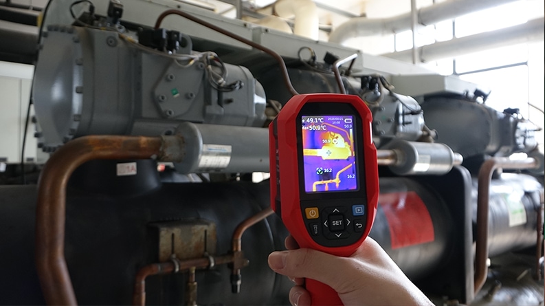 UTi260B-Thermal Imaging Camera on pipeline-inspection-1