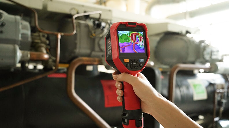 UTi730E Thermal Imaging Camera Application P3-Pipeline Inspection