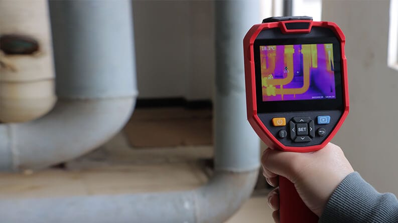 UTi730E Thermal Imaging Camera Application P4-Pipeline Inspection