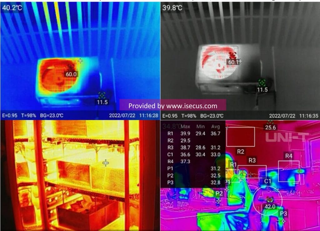Evaluation of UTi384G Thermal Camera from iSecus-P4