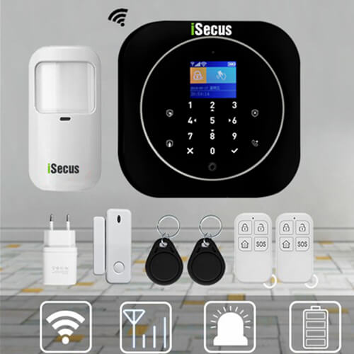G120 WIFI Tuya Smart GSM Home Alarm System Kit-fetured pic