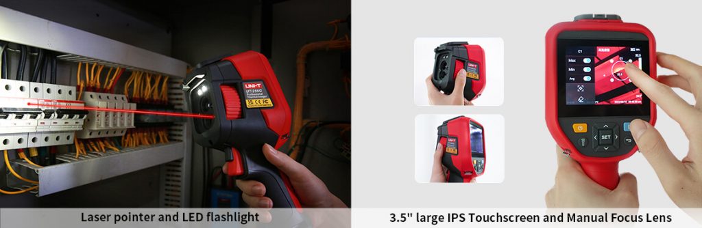 UTi256G-UTi384G Thermal Imaging Camera with Video Recording Application-P1