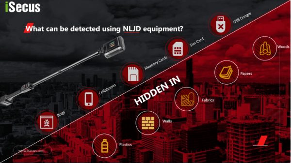 what can be detected using NLJD isecus