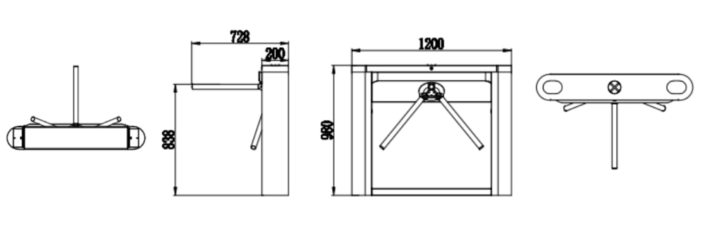 TR5000 Product Dimension