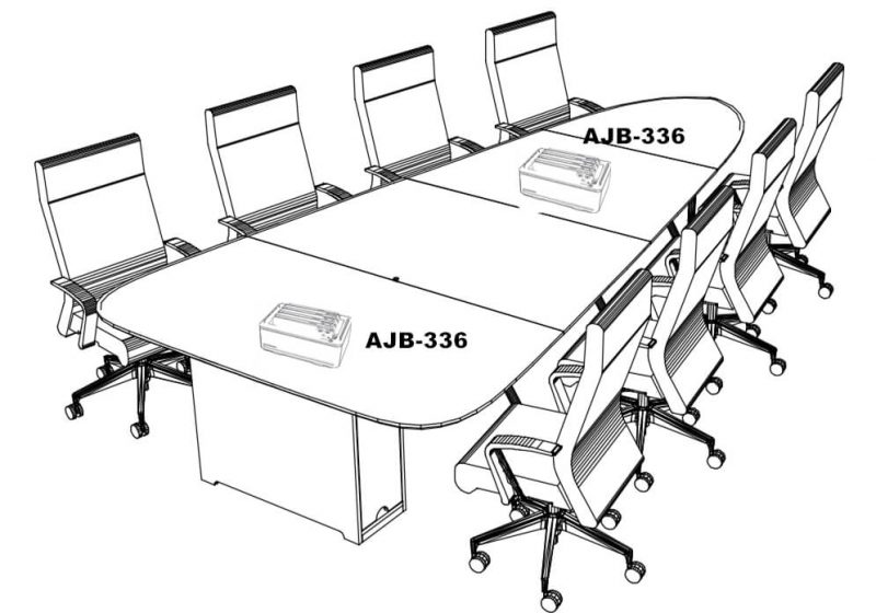 AJB-336 Audio Jammer Applied for 8 Members Conference-S