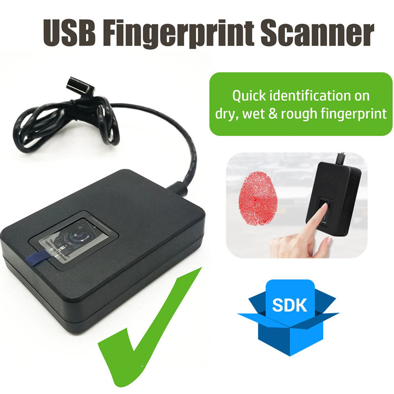 LIVE10R ZK9500 USB Fingerprint Scanner for Desktop Registration