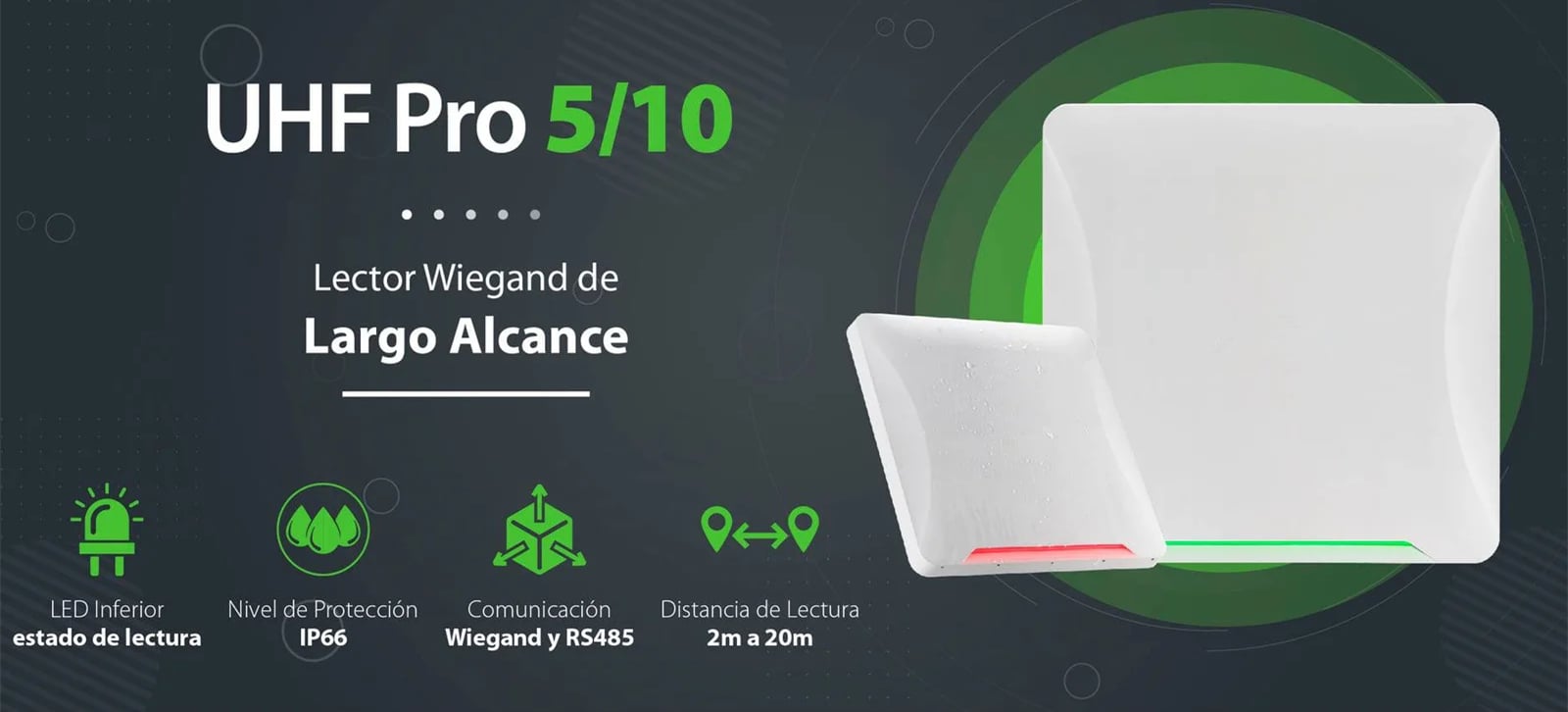 UHF5 UHF10 Long Range RFID Reader