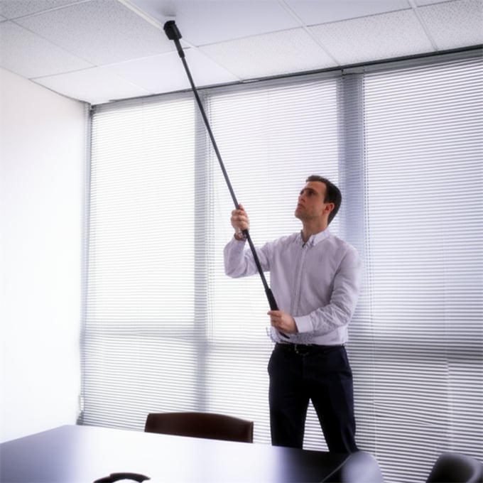 DT-820Plus Portable NLJD with Telescope Pole to Inspect Ceilling